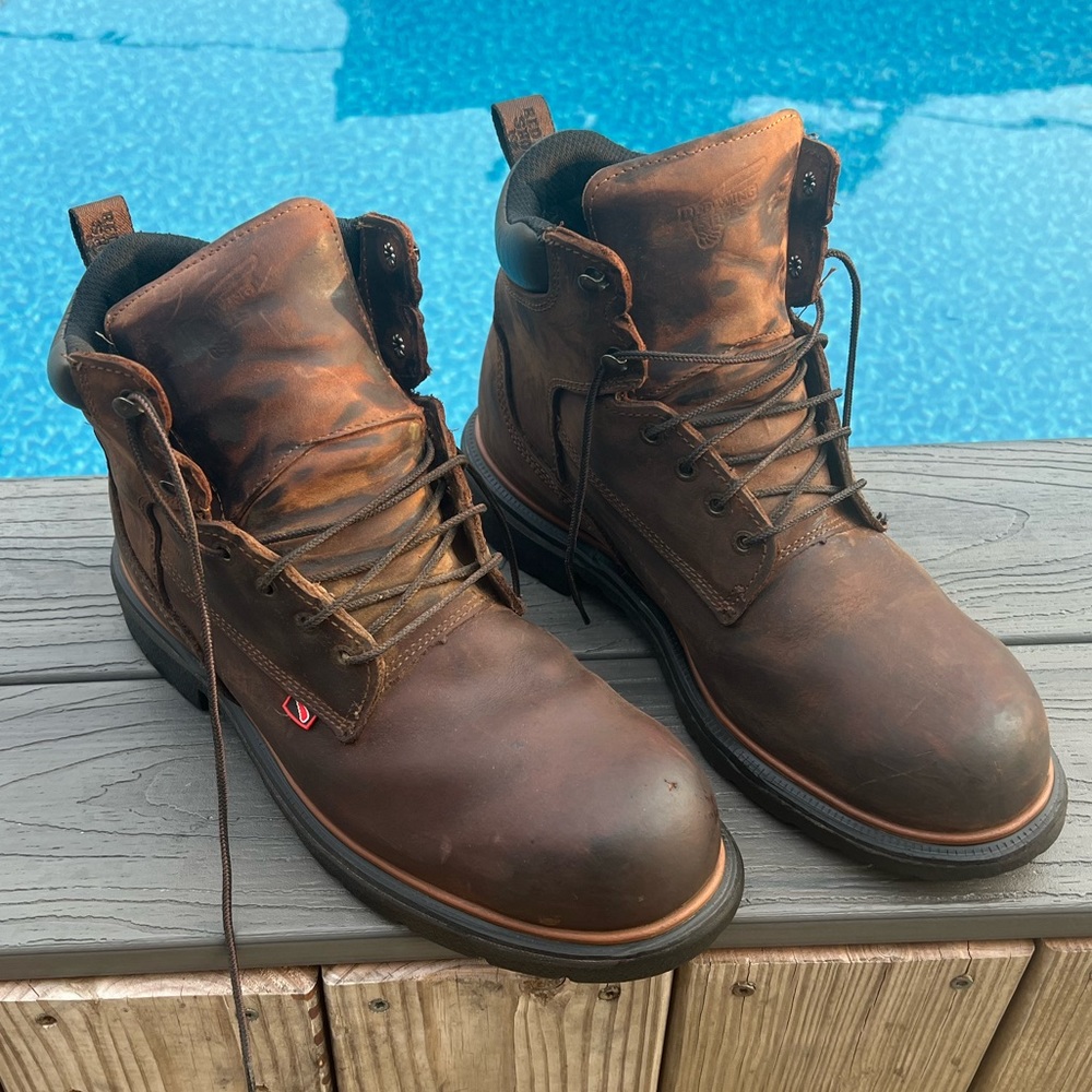 Red Wing DYNAFORCE 6” Waterproof Soft Toe Boots, Men Size 11